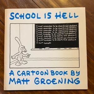 School Is Hell by Simpsons‎ Matt Groening paperback comic book